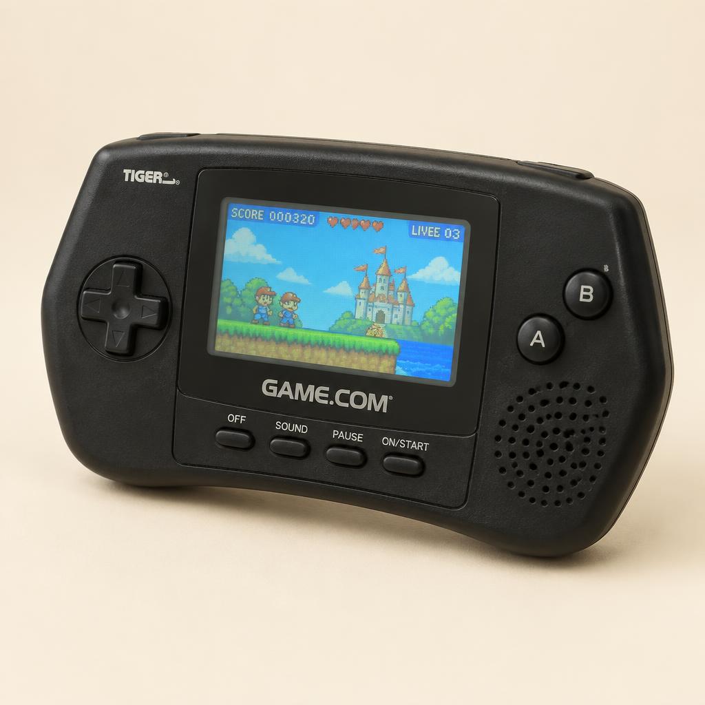 Tiger Game.com handheld — Refurbished — touchscreen recalibrated