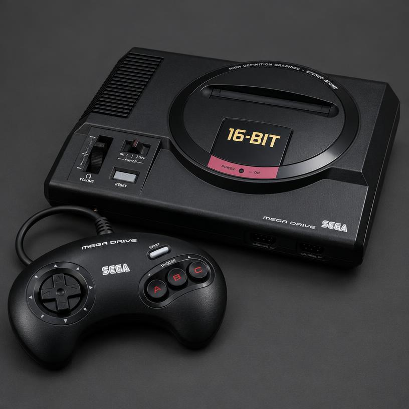 Sega Mega Drive 1 (PAL) — Refurbished — grade A, fully tested
