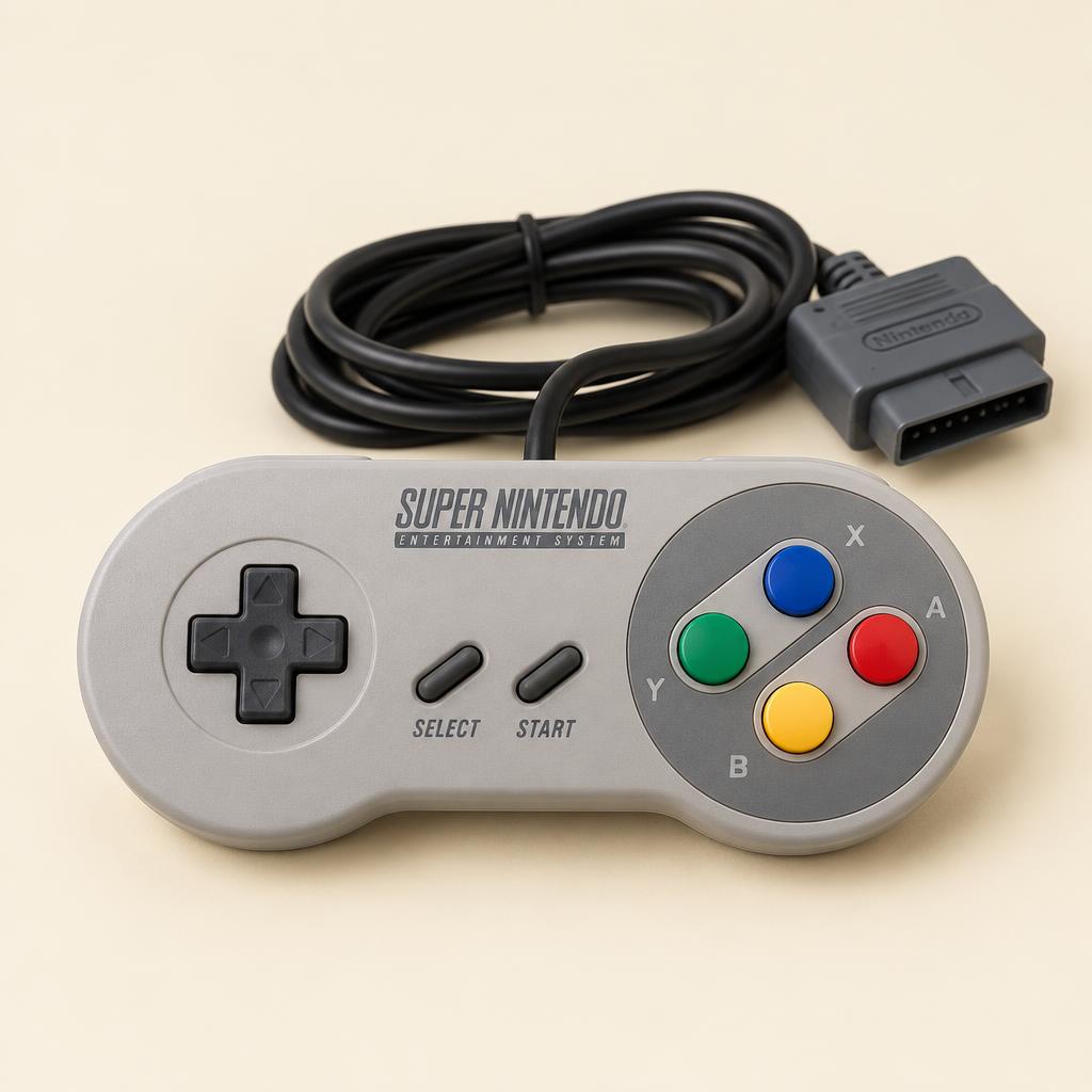 SNES original controller — Refurbished — new membranes
