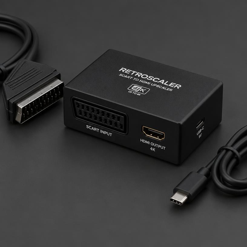 Retro HDMI upscaler 4K — New